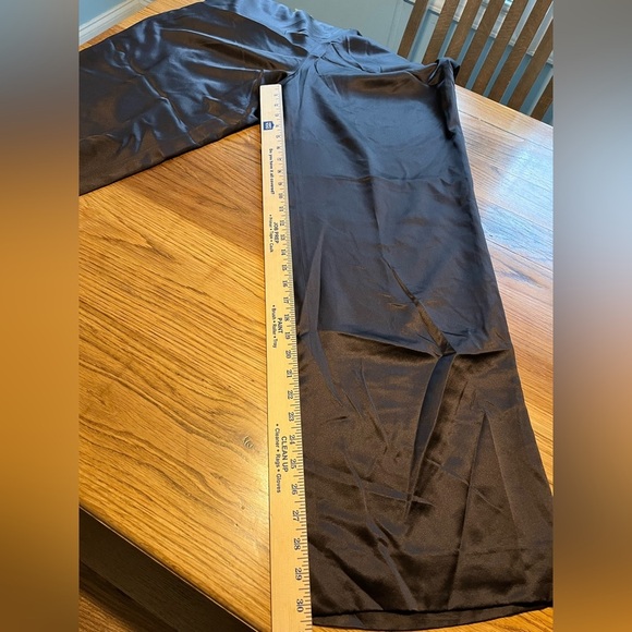 Talbots 100% Silk Chocolate Color Dress Pants Size 12 - Picture 10 of 10